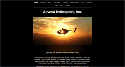 Desktop Screenshot of airwest.com