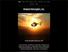 Tablet Screenshot of airwest.com